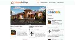 Desktop Screenshot of 24greenbuildings.com